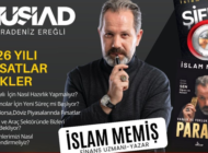 FİNANS YAZARI MEMİŞ, EREĞLİ’DE SÖYLEŞİYE KATILACAK
