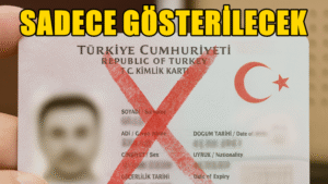 OTELLERDE KİMLİK FOTOKOPİSİ ALINAMAYACAK! 