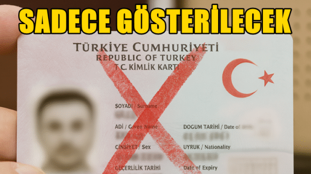 OTELLERDE KİMLİK FOTOKOPİSİ ALINAMAYACAK! 