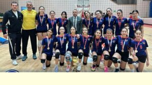 EREĞLİ TED YILDIZ KIZLARI VOLEYBOLDA İL ŞAMPİYONU OLDU