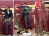 ÇEVRECİ VEKİL, KİRLİLİĞİ BALIK AĞLARI İLE İSPATLADI!