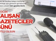 ERDEMİR, ÇALIŞAN GAZETECİLER GÜNÜ’NÜ KUTLADI