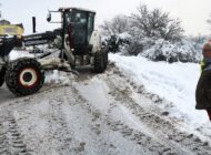 POSBIYIK, KARLA MÜCADELE ÇALIŞMALARINI SAHADA DENETLEDİ