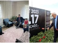 KAYMAKAM ZİYARET ETTİ… BAŞKAN ANMAYA KATILDI