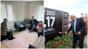 KAYMAKAM ZİYARET ETTİ… BAŞKAN ANMAYA KATILDI