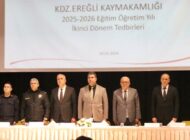 EREĞLİ’DE DAHA GÜVENLİ EĞİTİM İÇİN ÜST DÜZEY TOPLANTI