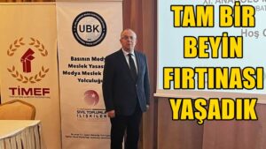 TAM BİR BEYİN FIRTINASI YAŞADIK!