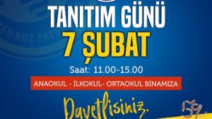 TED KDZ. EREĞLİ KOLEJİ TANITIM GÜNÜNE DAVETLİSİNİZ…