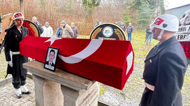 ASTSUBAY MERT NECATİ GÜNAY SON YOLCULUĞUNA UĞURLANDI