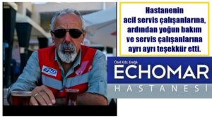 HASAN YILDIRIM’DAN ECHOMAR’A TEŞEKKÜR MESAJI
