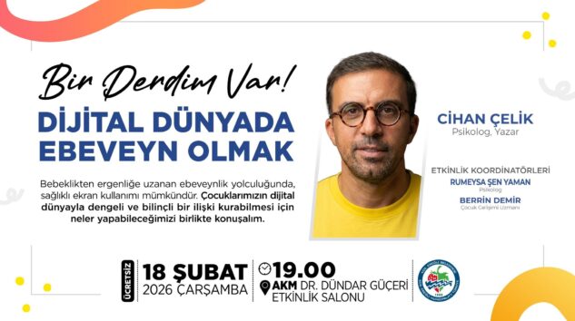 CİHAN ÇELİK ÖNEMLİ BİLGİLER PAYLAŞACAK; DAVETLİSİNİZ