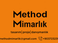 METHOD MİMARLIK : TASARIM-PROJE-DANIŞMANLIK