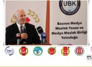 “MEDYA MESLEK ONURUNU YÜKSELTMEYE  KARARLIYIZ!”