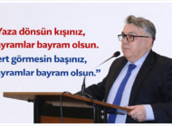 REKTÖR ÖZÖLÇER’DEN BAYRAM MESAJI…
