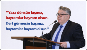 REKTÖR ÖZÖLÇER’DEN BAYRAM MESAJI…