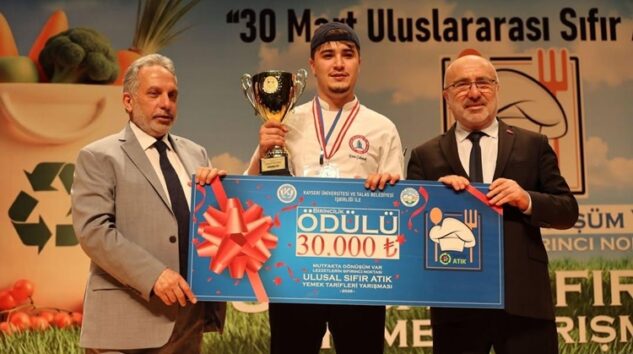 SIFIR ATIK YEMEK YARIŞMASI TÜRKİYE ŞAMPİYONU BEUN’LU