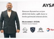 AYSA OTOMOTİV Y.K. BAŞKANI AYDIN’DAN KUTLAMA MESAJI