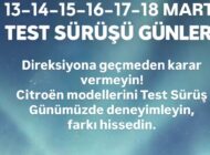 AYSA’DAN CİTROEN MODELLERİ TEST SÜRÜŞ GÜNLERİNE DAVET