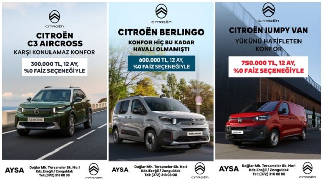 AYSA’DA %0 FAİZLE CITROEN FIRSATI!..