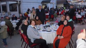 GÜLÜÇ İFTAR SOFRASINA YOĞUN KATILIM