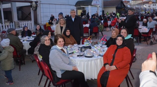 GÜLÜÇ İFTAR SOFRASINA YOĞUN KATILIM