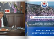 BAŞKAN KARA, İFTARA TÜM HALKI DAVET ETTİ