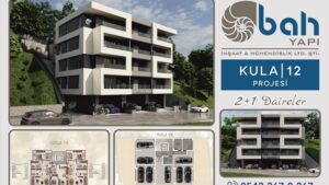 BAH YAPI’DAN YENİ PROJE: KULA 12’DE 2+1 DAİRELER