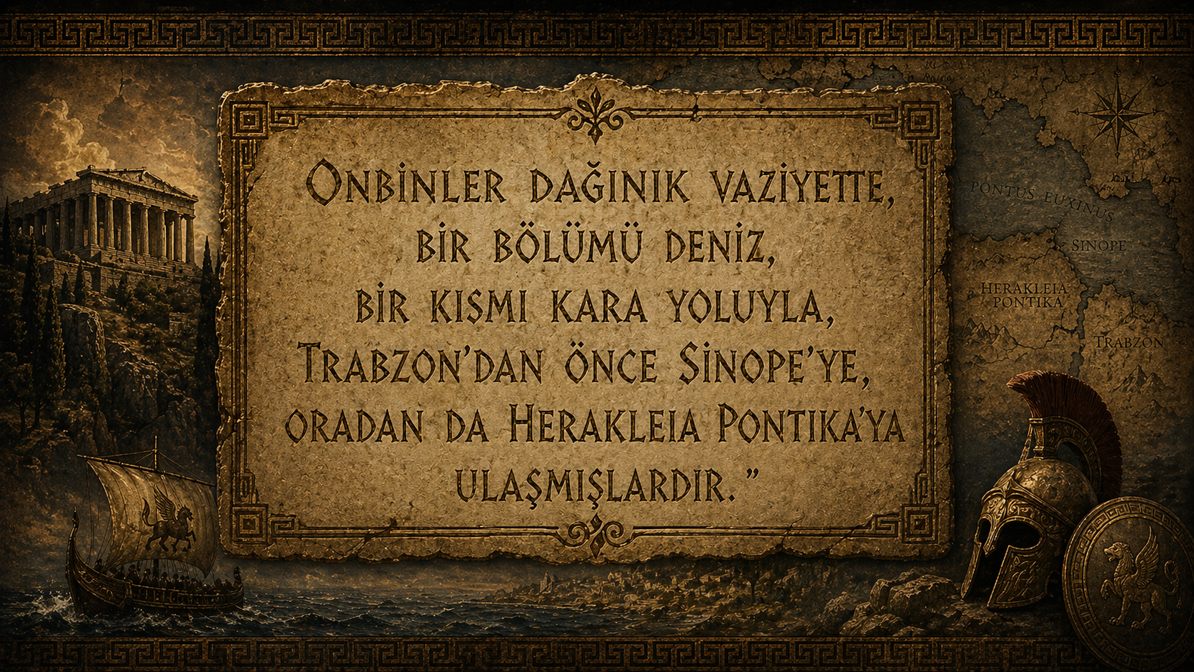 KSENEPHON VE ONBİNLERİN DÖNÜŞÜ