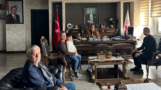 KAYMAKAM YILMAZ, DMD HASTASI ATA CAN İÇİN DESTEK ÇAĞRISI YAPTI