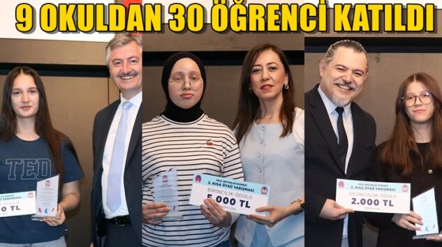 KEALMED 2. KISA ÖYKÜ YARIŞMASI ÖDÜLLERİ TÖRENLE VERİLDİ