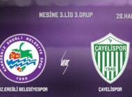 KDZ. EREĞLİ BELEDİYESPOR’UN 3 PUANI TEK GOLLE GELDİ