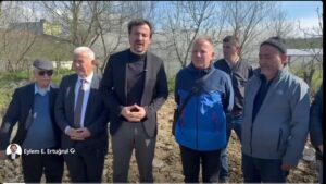 ERTUĞRUL, ACILI KARAMAN AİLESİNİN YANINDAYDI