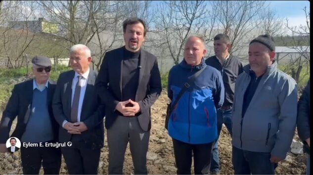 ERTUĞRUL, ACILI KARAMAN AİLESİNİN YANINDAYDI