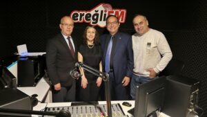 ERMED YÖNETİMİNDEN EREĞLİ FM’E KUTLAMA ZİYARETİ