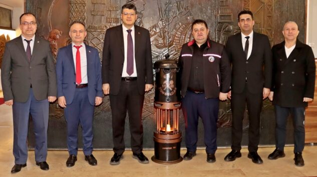 TÜRK ENERJİ-SEN GENEL BAŞKANI DEMİR’DEN YEŞİL’E ZİYARET