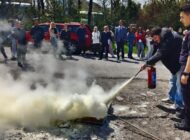 İTFAİYE, MOSAK VE TURİZM FAKÜLTESİ’NDE YANGIN EĞİTİMİ VERDİ