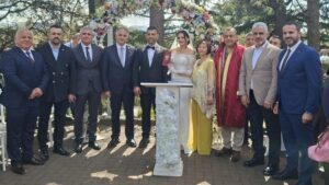 BUSE İLE HAMİD ONUR, ÖMÜR BOYU MUTLULUĞA “EVET” DEDİLER