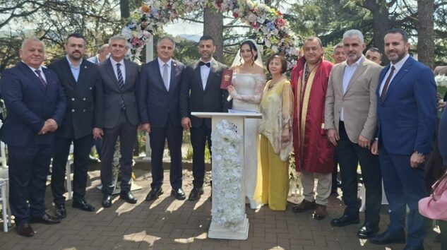 BUSE İLE HAMİD ONUR, ÖMÜR BOYU MUTLULUĞA “EVET” DEDİLER