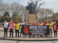 EREĞLİ’DEKİ ÖĞRETMENLER OKULDA ŞİDDETİ KINADI!