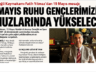 KAYMAKAM YILMAZ’DAN GENÇLİĞE 19 MAYIS MESAJI