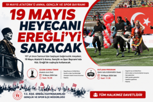 KDZ. EREĞLİ’DE 19 MAYIS PROGRAMI AÇIKLANDI