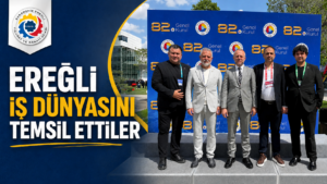 KELEŞ VE HEYETİ TOBB GENEL KURULUNDA…
