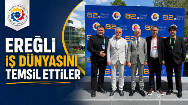 KELEŞ VE HEYETİ TOBB GENEL KURULUNDA…