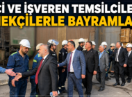 ERDEMİR’DE BAYRAMLAŞMA GELENEĞİ SÜRDÜ