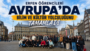 GENÇ YAŞTA 5 ÜLKEDE TEMASLARDA BULUNDULAR