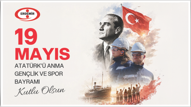 ERDEMİR ATATÜRK’Ü ANMA GENÇLİK VE SPOR BAYRAMI’NI KUTLADI