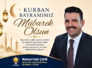 MEHMET FATİH ÇAKIR KURBAN BAYRAMINI KUTLADI