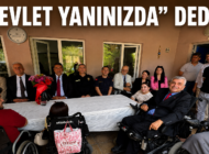 KAYMAKAM YILMAZ’DAN ENGELLİLERE ANLAMLI ZİYARET