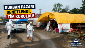 BELEDİYEDE KURBAN HAZIRLIKLARI…