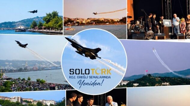 SOLOTÜRK 11 TEMMUZ’DA EREĞLİ SEMALARINDA OLACAK
